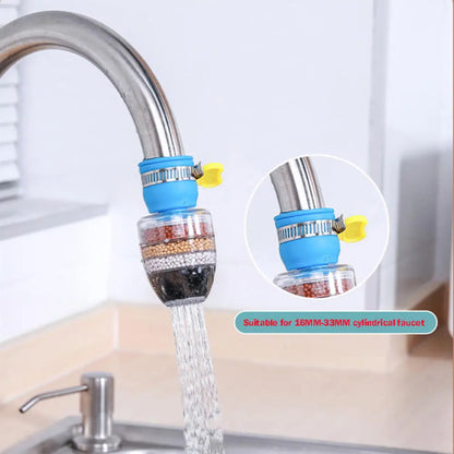 Latest event, buy 1 get 4 free!!! Six-layer faucet filter water purifier for home use