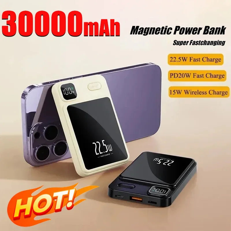 Magnetic power bank 10000mAh