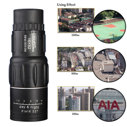 16x52 Monocular Telescope